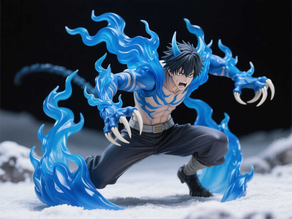 KOTOBUKIYA《青之驱魔师：雪之尽头篇》奥村燐 恶魔觉醒形态